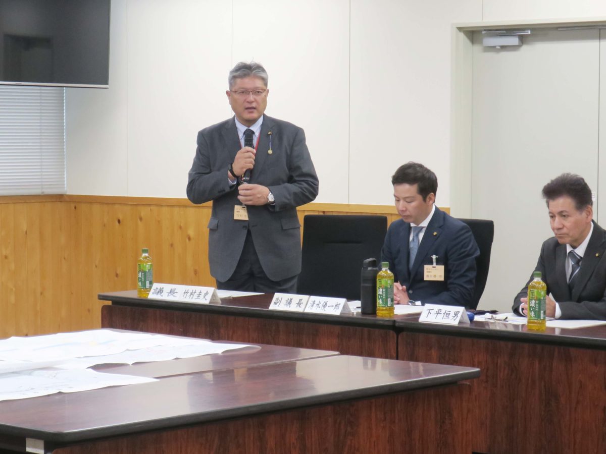 飯田市議員連盟主催飯田市予算要望懇談会に出席し、喬木村共創施設のコ・クリエーションスペース パーチを訪問しました