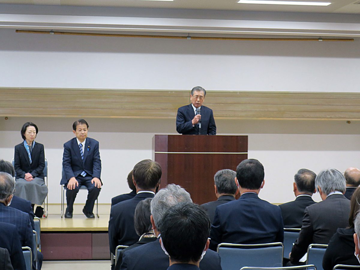 飯伊選対解散式・後援会総会に出席しました